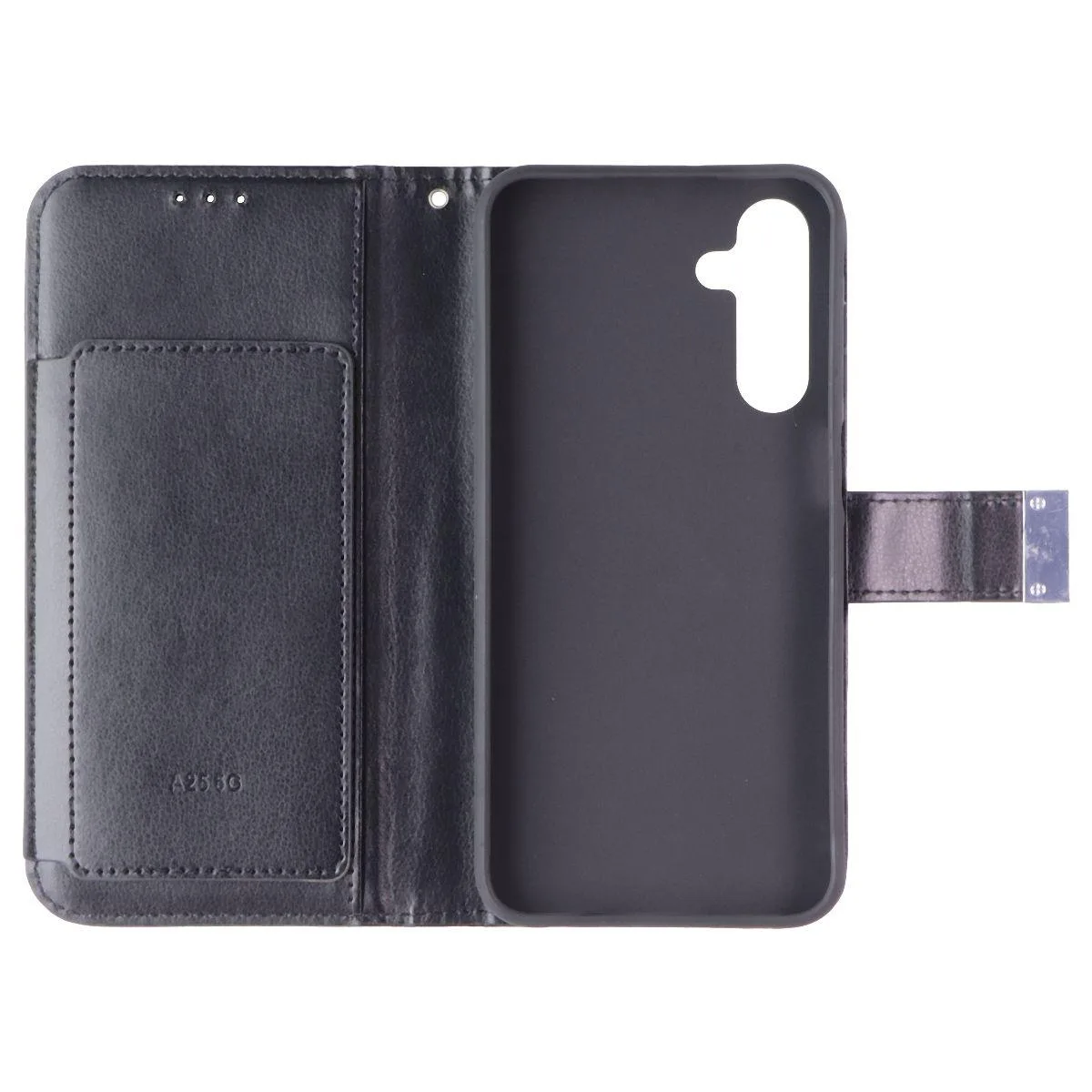 SYB SYB Folio Case for Samsung Galaxy A25 5G Black Leather — product photo