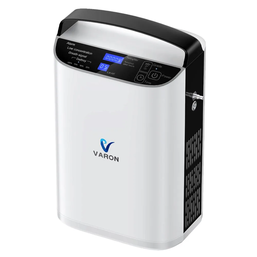 Monport Monport Portable Pulse Oxygen Concentrator 1000mL/min Dual Mode 58dB White — product photo