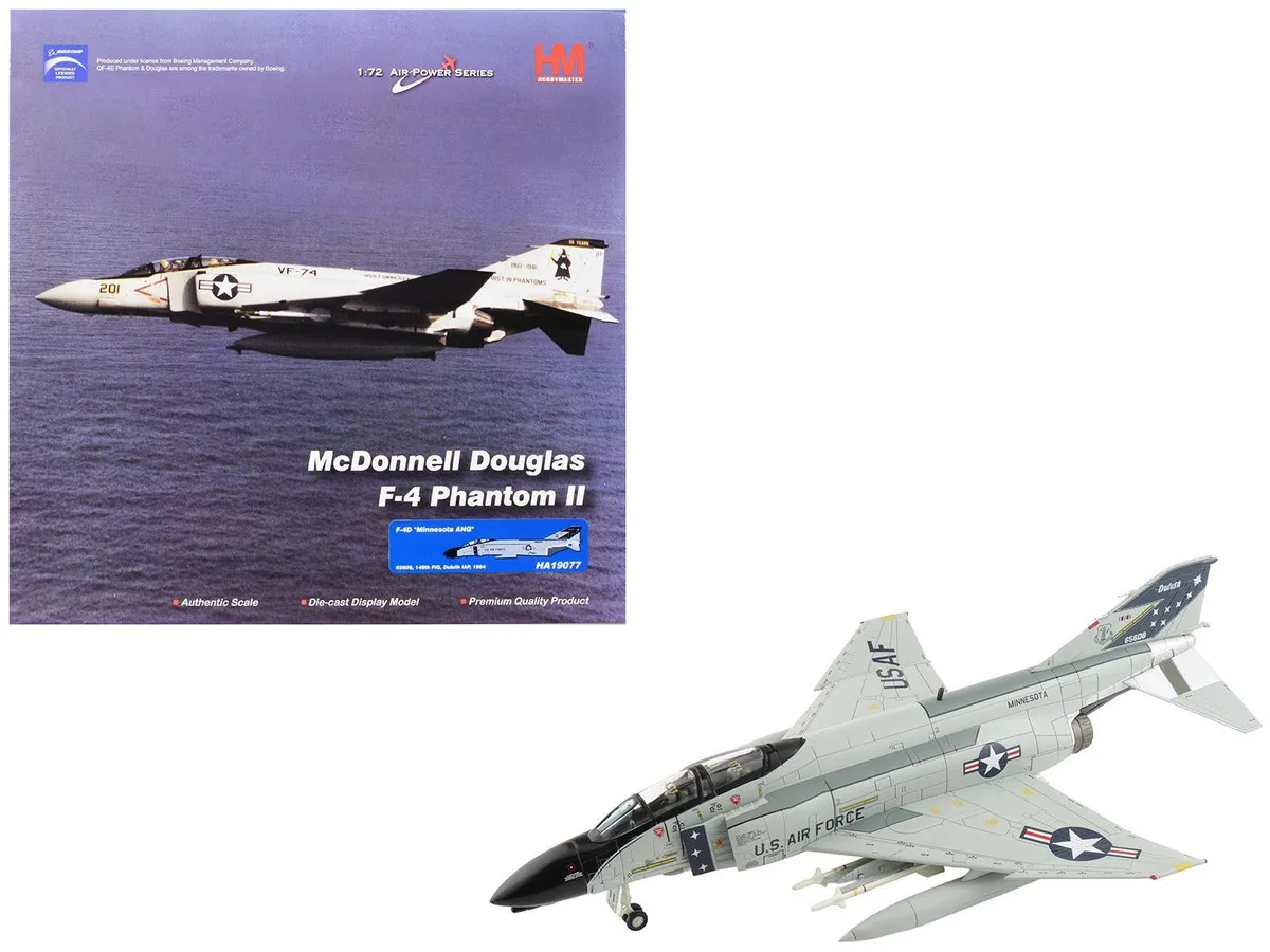 Hobby Master Hobby Master F-4D Phantom II 1/72 65608 148th FIG Minnesota ANG 1984 — product photo