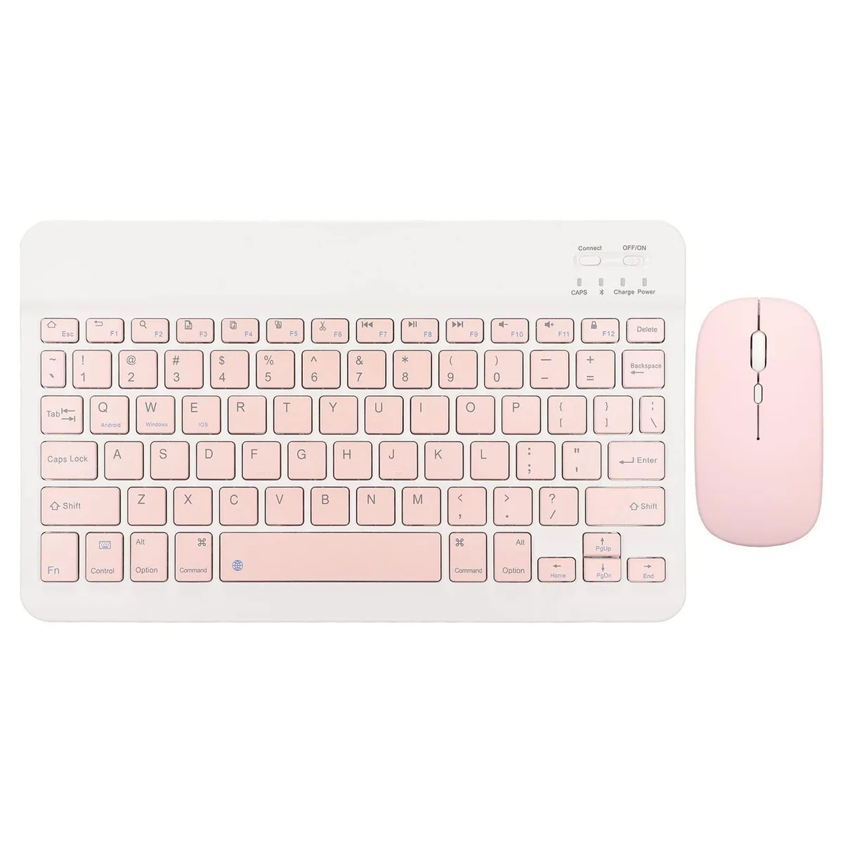 Adafruit Adafruit Bluetooth Keyboard Mouse Combo 10 Inch Roseate 2 in 1 Accessory — product photo