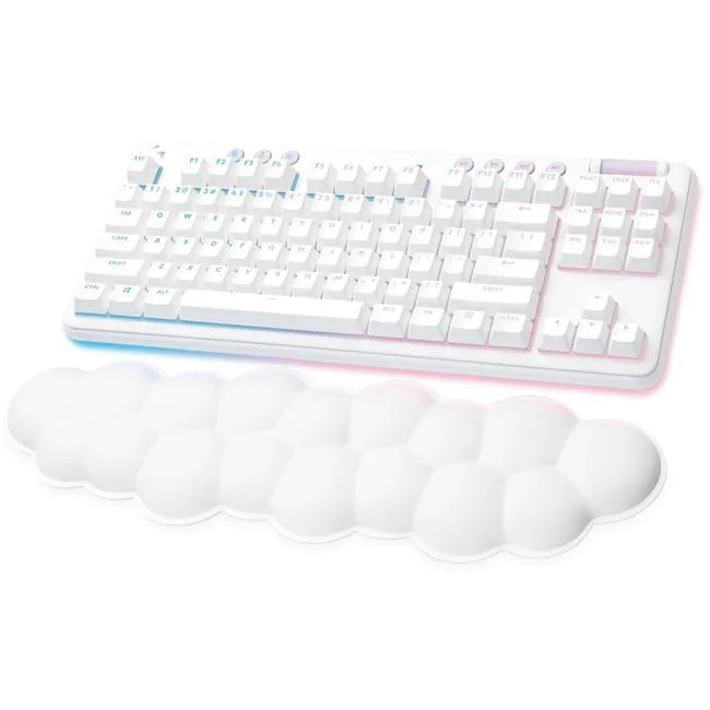 Logitech Logitech 920-010656 G715 Gaming Keyboard Clicky GX Blue White — product photo