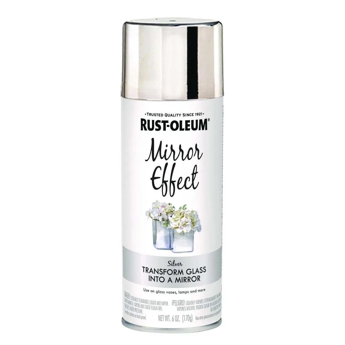 Rust-Oleum Rust-Oleum Specialty Mirror Effect Spray Paint High Gloss Mirror 6 oz Aerosol Can 301494 — product photo