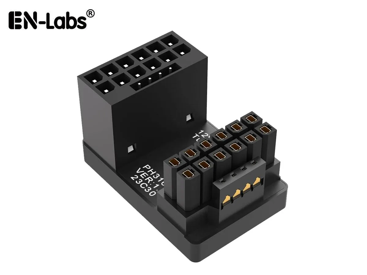 EN-Labs EN-Labs 12VHPWR 180° Type B 16-Pin 600W Adapter — product photo