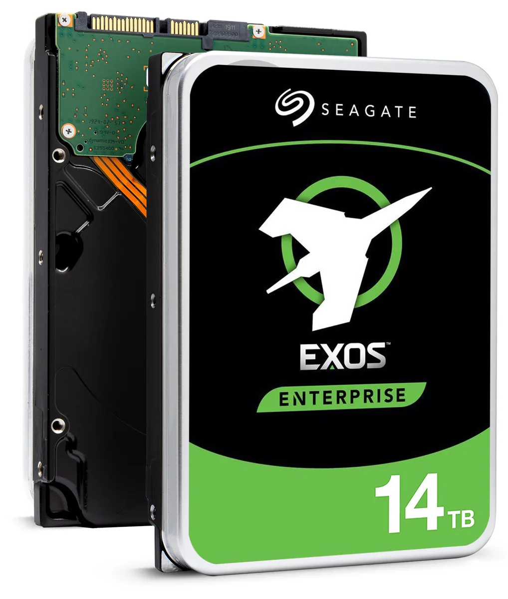 Seagate Seagate Exos X16 ST14000NM001G 14TB 7200 RPM SATA 6.0Gb/s 3.5" internal hard drive — product photo