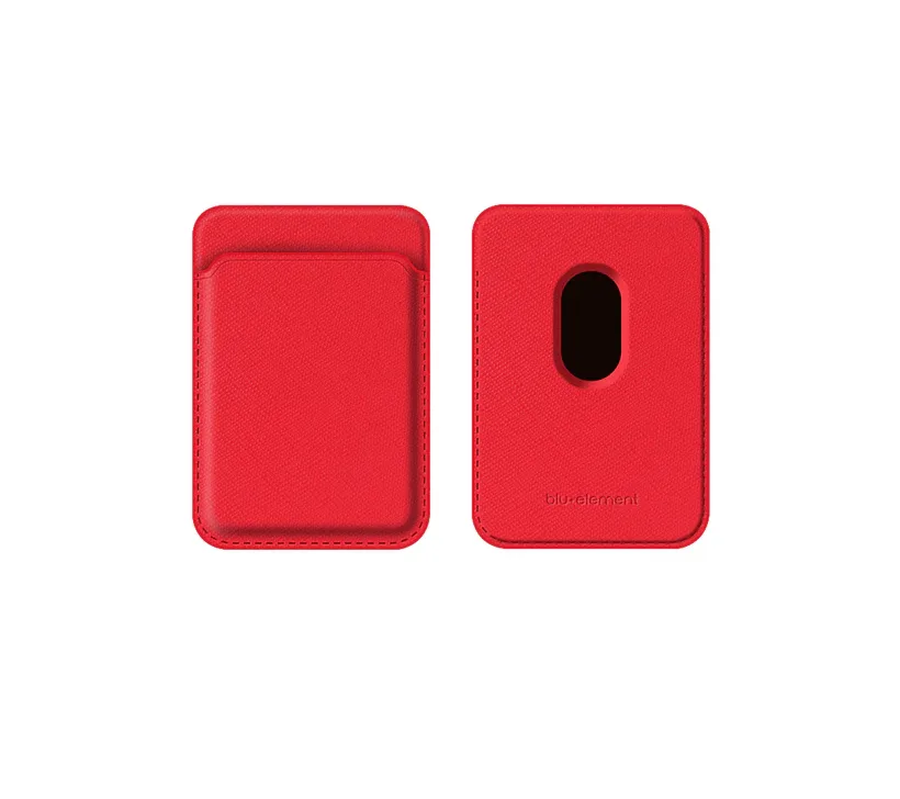 Blu Element Blu Element BEMCHR MagSafe Card Holder Wallet Red iPhone 12/13 — product photo