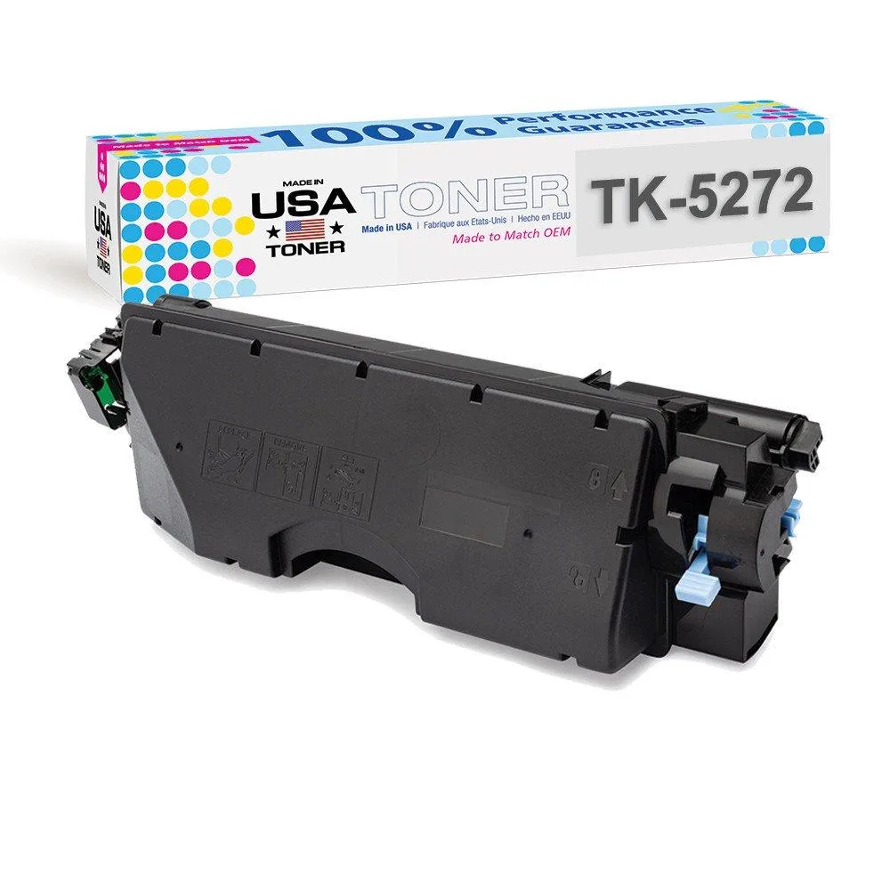 MADE IN USA TONER MADE IN USA TONER TK-5272K Black Toner Cartridge 8000 Pages — product photo