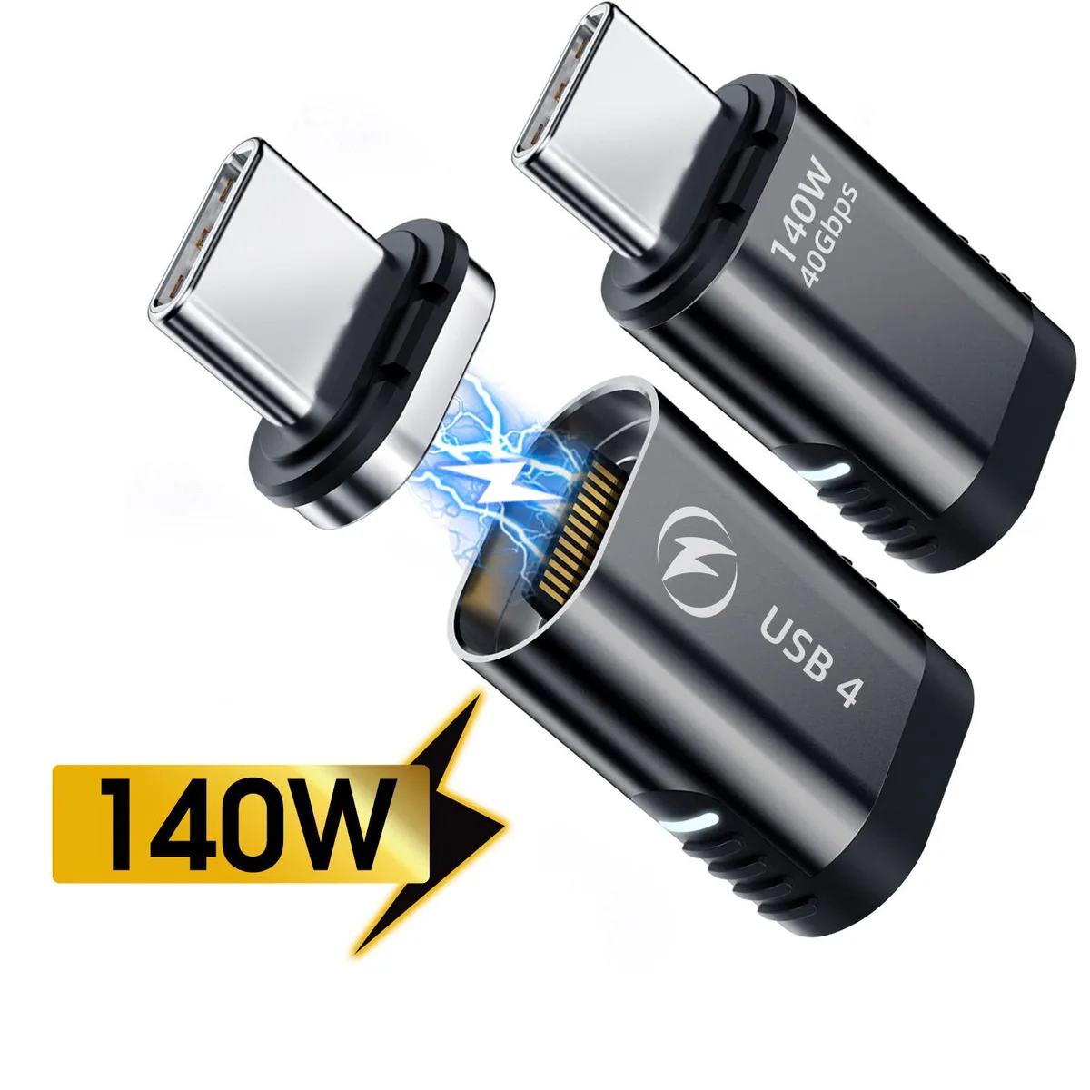 Jansicotek Jansicotek LD140W USB-C Magnetic Adapter 2-Pack — product photo