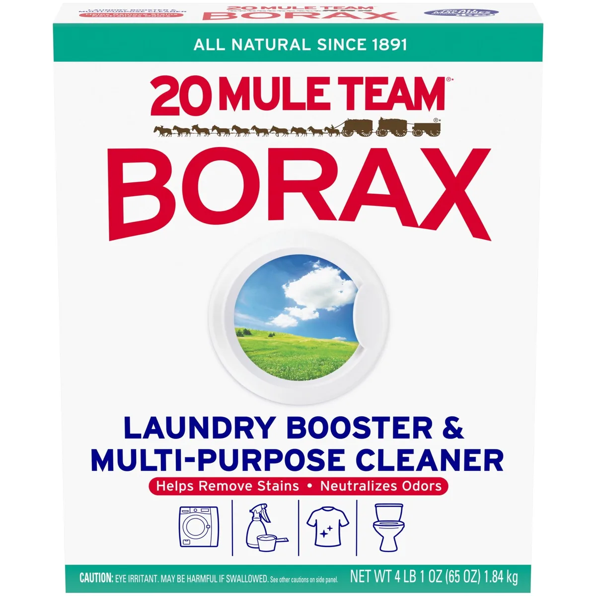 None Continuous None Continuous 20 Mule Team Borax Multi-Purpose Cleaner 65 Ounce — product photo