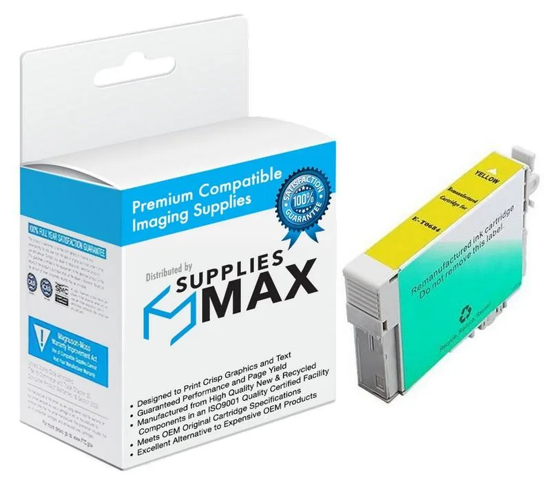 SuppliesMax SuppliesMax T068420 Yellow Inkjet Cartridge — product photo