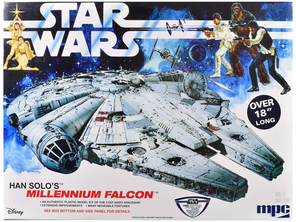 Mpc Mpc Millennium Falcon 1/72 Plastic Model Kit 122 Parts 18 Inches — product photo