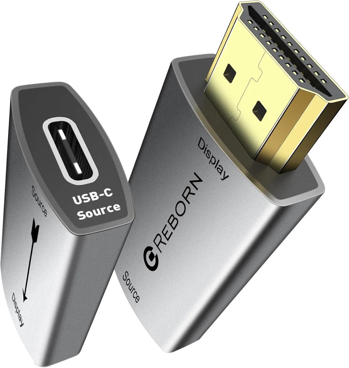 Boxwave Boxwave USB-C Female to HDMI Male Adapter 4K 30Hz Thunderbolt 3/4 — product photo