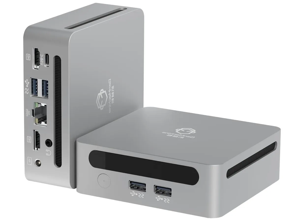 GenMachine GenMachine Ryzen 7 5825U 16GB 512GB NVMe barebone mini PC — product photo