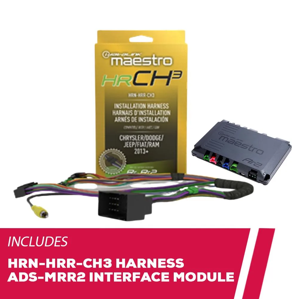 iDatalink iDatalink HRN-HRR-CH3 Radio Replacement Harness with ADS-MRR2 Module — product photo