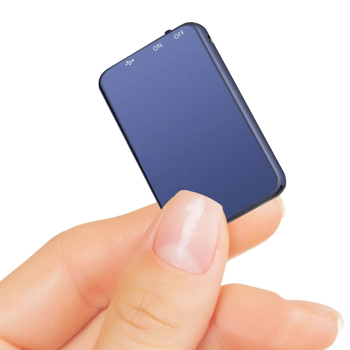 Vormooi Q1 64GB Voice Recorder Blue 1536kbps 40h — product photo