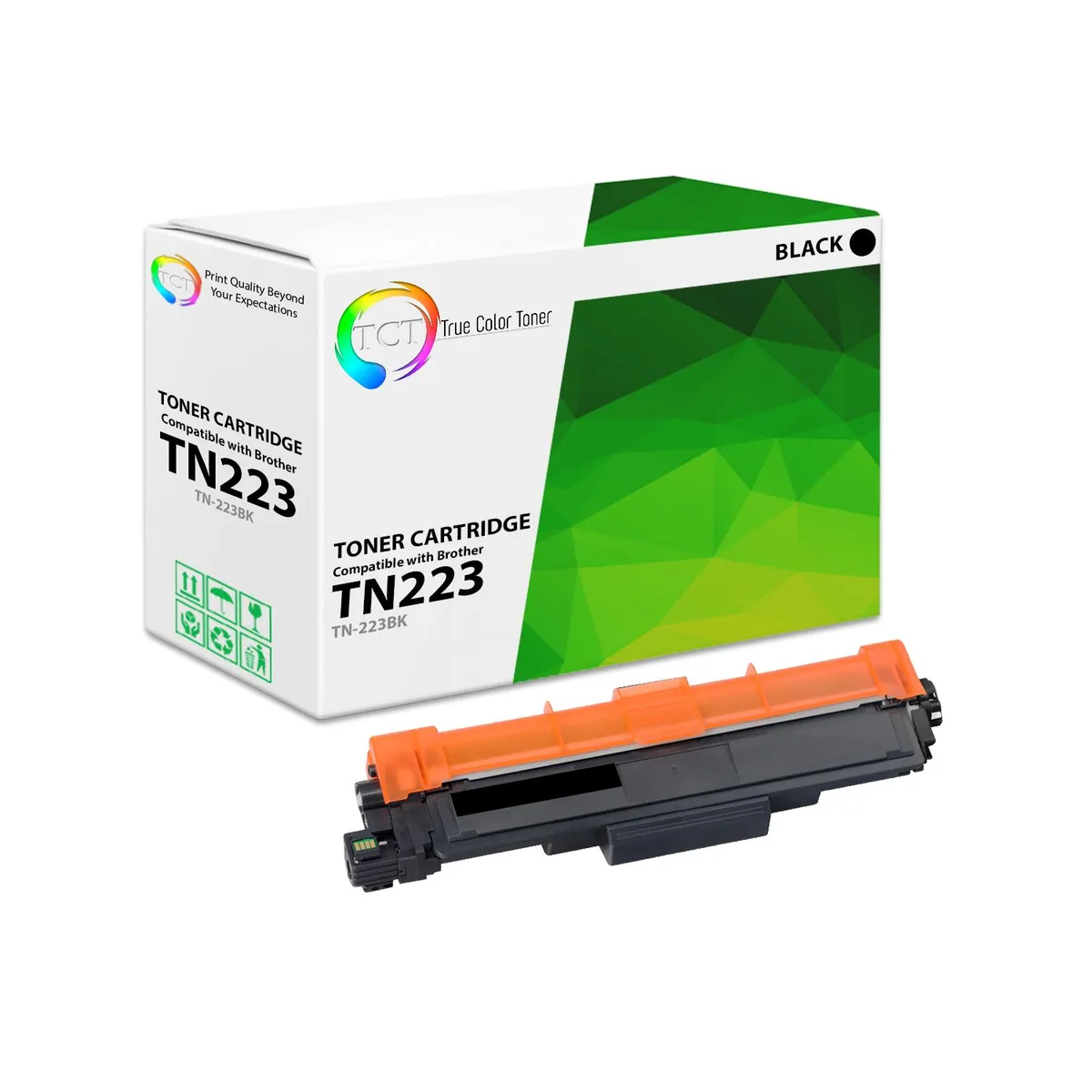 True Color Toner True Color Toner TCT-TN223-BK Black Toner Cartridge 1400 Pages — product photo