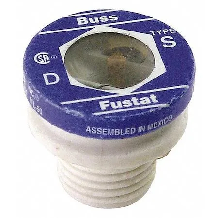 Bussmann Bussmann S-3-2/10 Plug Fuse 3.20 A 125 V AC 10 kA 4 PK — product photo