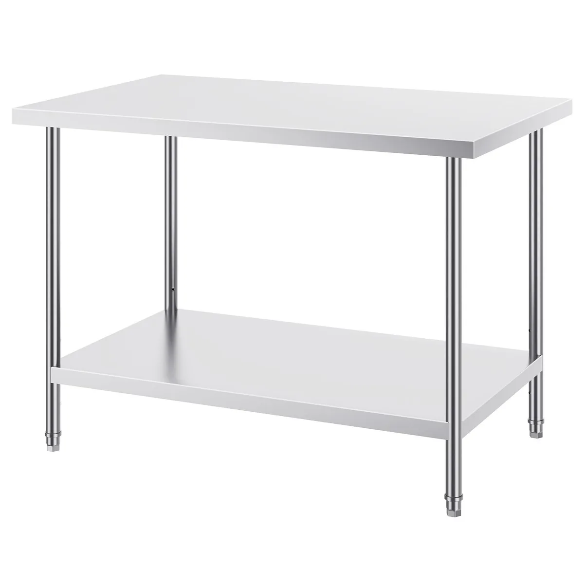 VEVOR VEVOR HET-30*48 Stainless Steel Prep Table 30 x 48 x 34 Inch 880 lbs 3-Level Adjustable — product photo