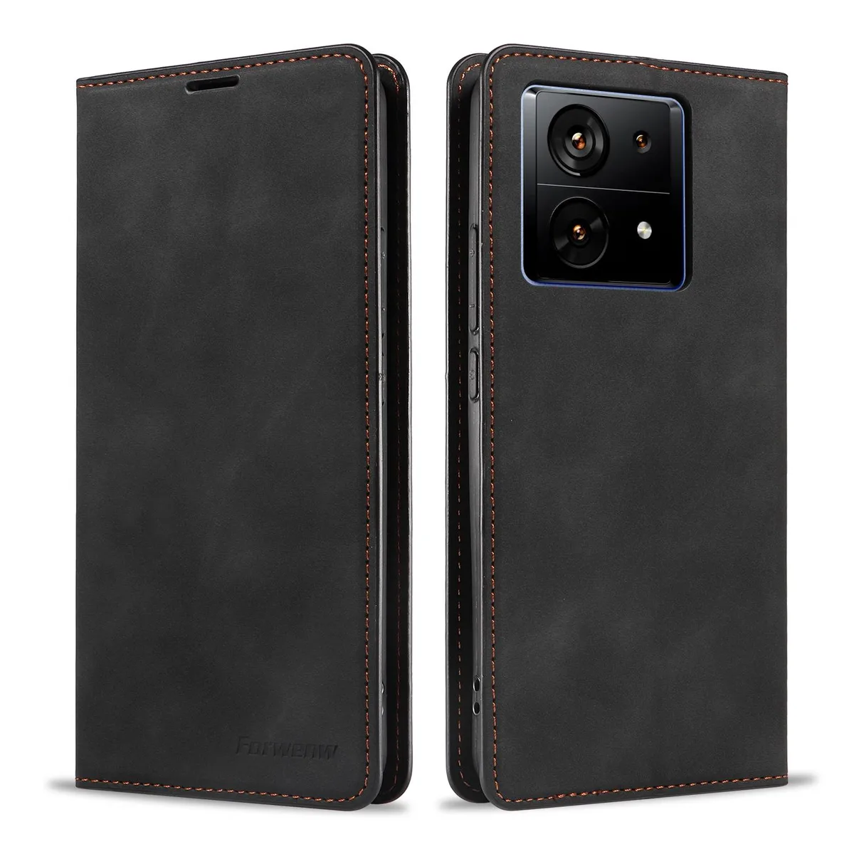 BONAEVER BONAEVER Wallet Case for Xiaomi Redmi Note 13 5G Black — product photo