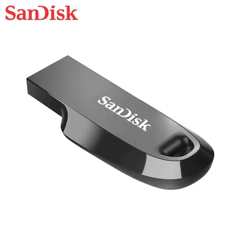 SanDisk SanDisk Ultra Curve 256GB USB 3.2 Gen 1 Flash Drive Black — product photo