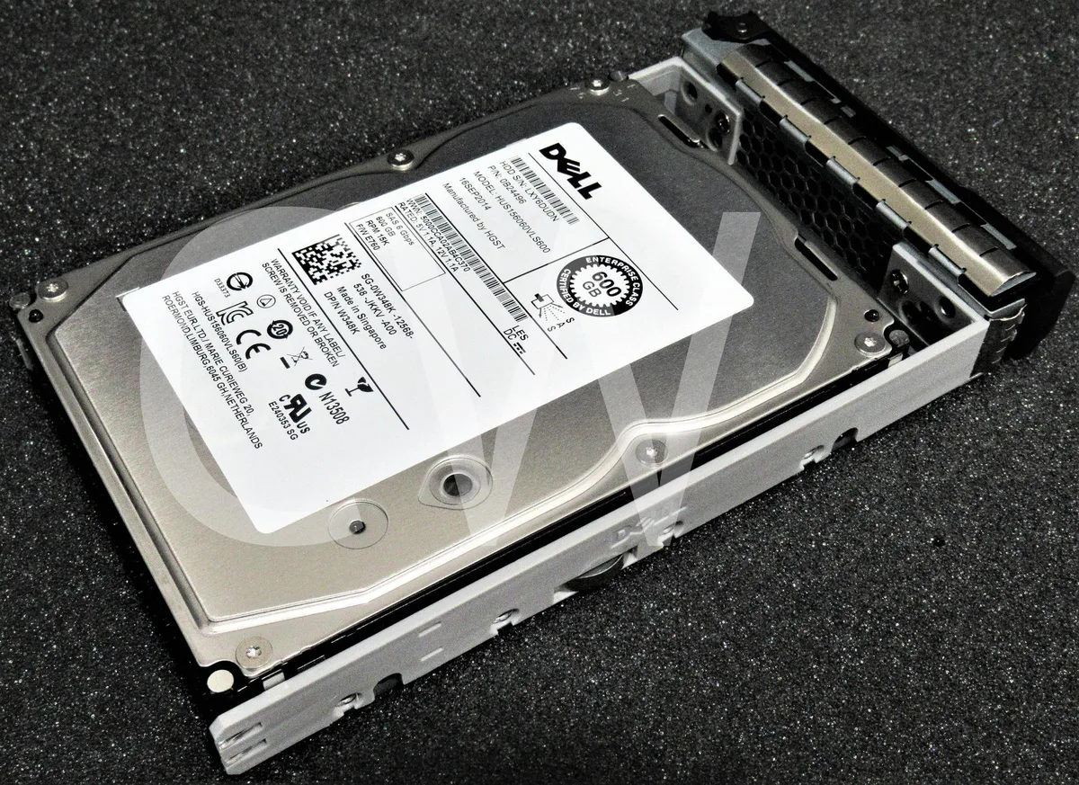 DELL DELL HUS156060VLS600 600GB 15K 6Gb/s 3.5" SAS internal hard drive — product photo
