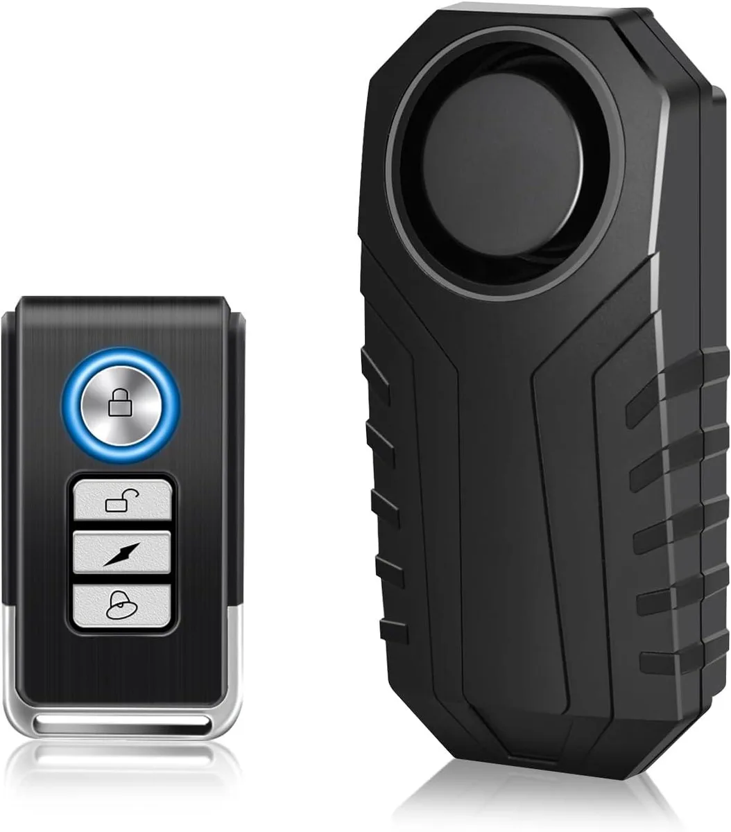 BONAEVER BONAEVER Bike Alarm Remote 113dB IP65 Black — product photo