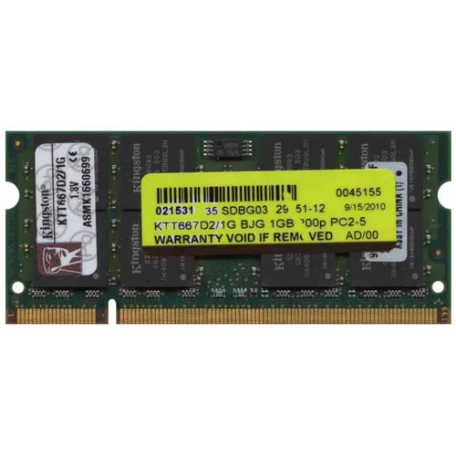 Kingston Technology Corp. Kingston Technology Corp. KTT667D2/1G 1GB DDR2-667 CL5 200-pin SODIMM 1.8V — product photo