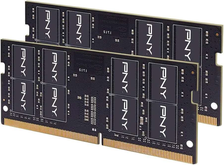 PNY Technologies, Inc. PNY Technologies, Inc. MN64GK2D43200-TB 64GB (2 x 32GB) DDR4 3200 laptop RAM — product photo