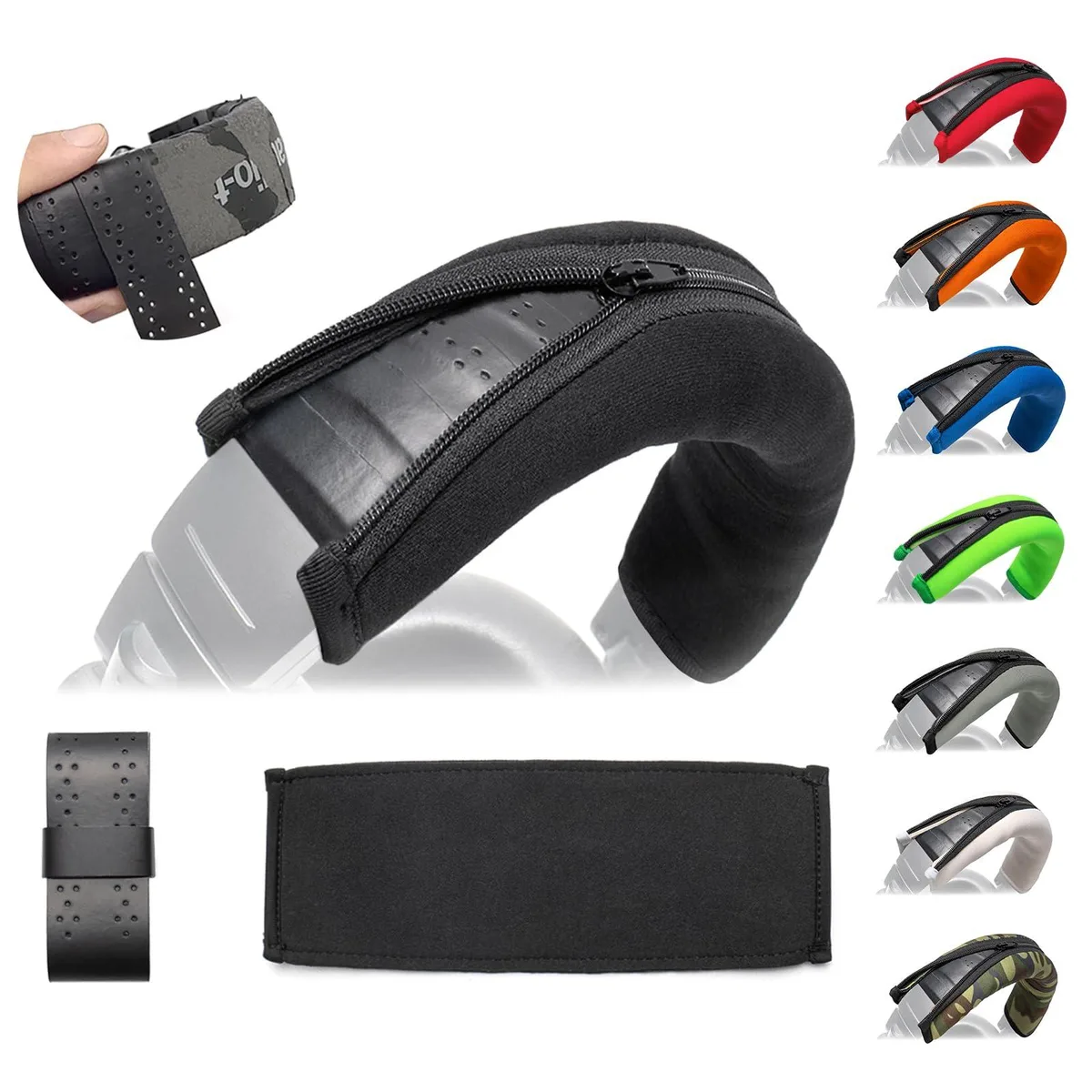 PHILIPS WFL900/H Headband Cover Dual-Layer Neoprene White — product photo