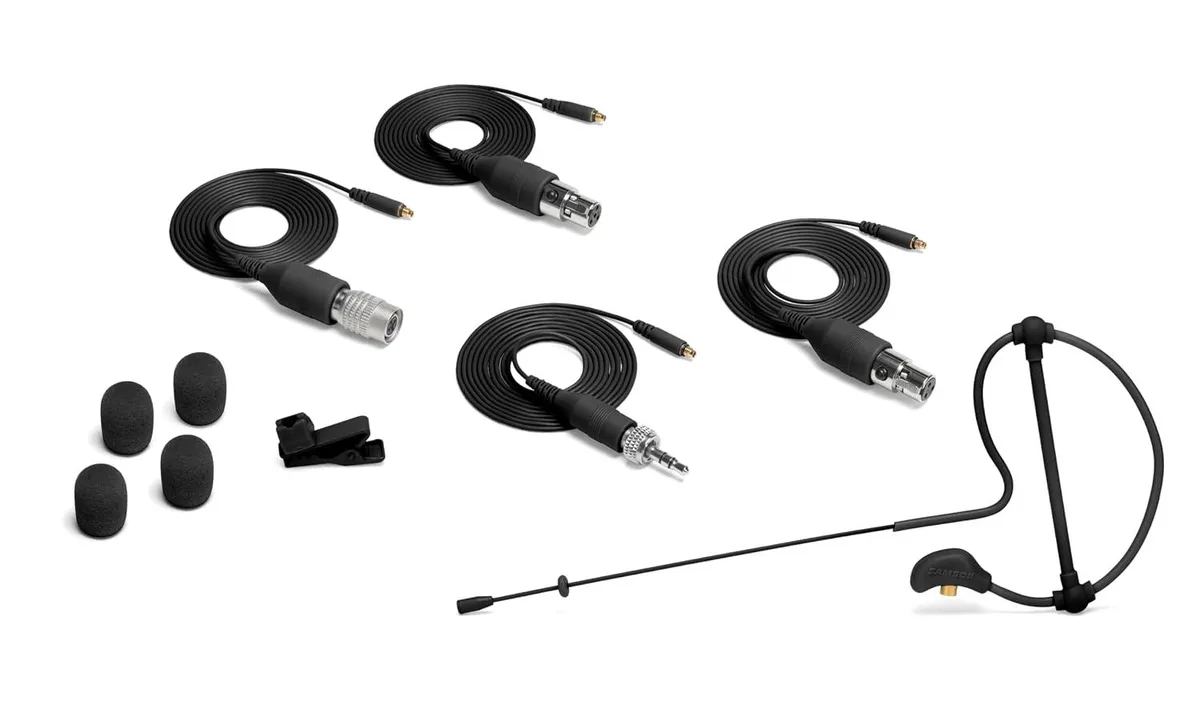LORDWORLD omnidirectional earset condenser microphone with 2.5 mm capsule