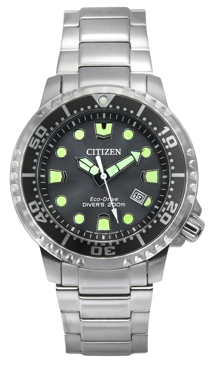 Citizen Citizen Promaster Dive Eco-Drive BN0167-50H Grey Dial 200M Watch — product photo