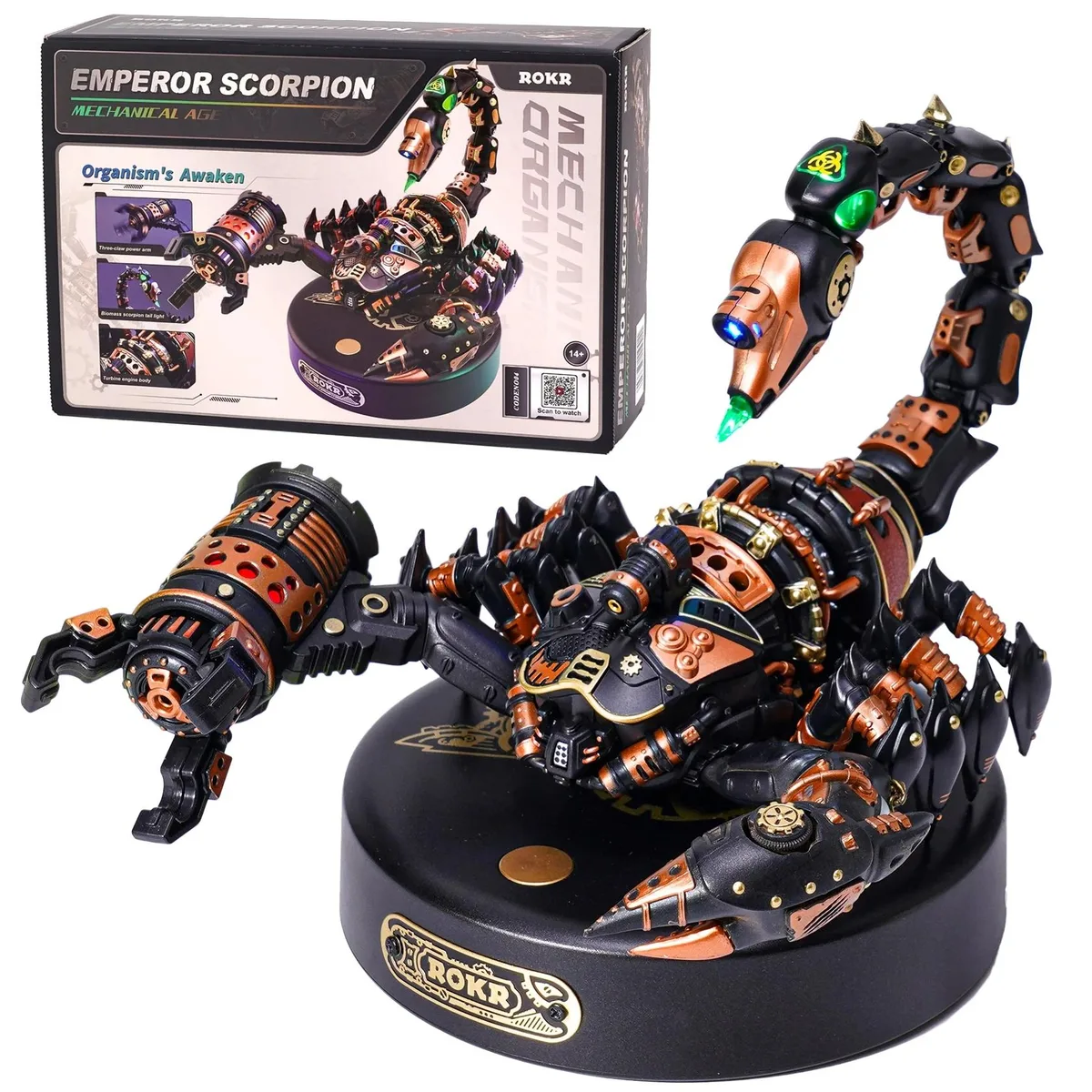 ROKR ROKR MI04 Emperor Scorpion 3D Puzzle Stem Toy — product photo
