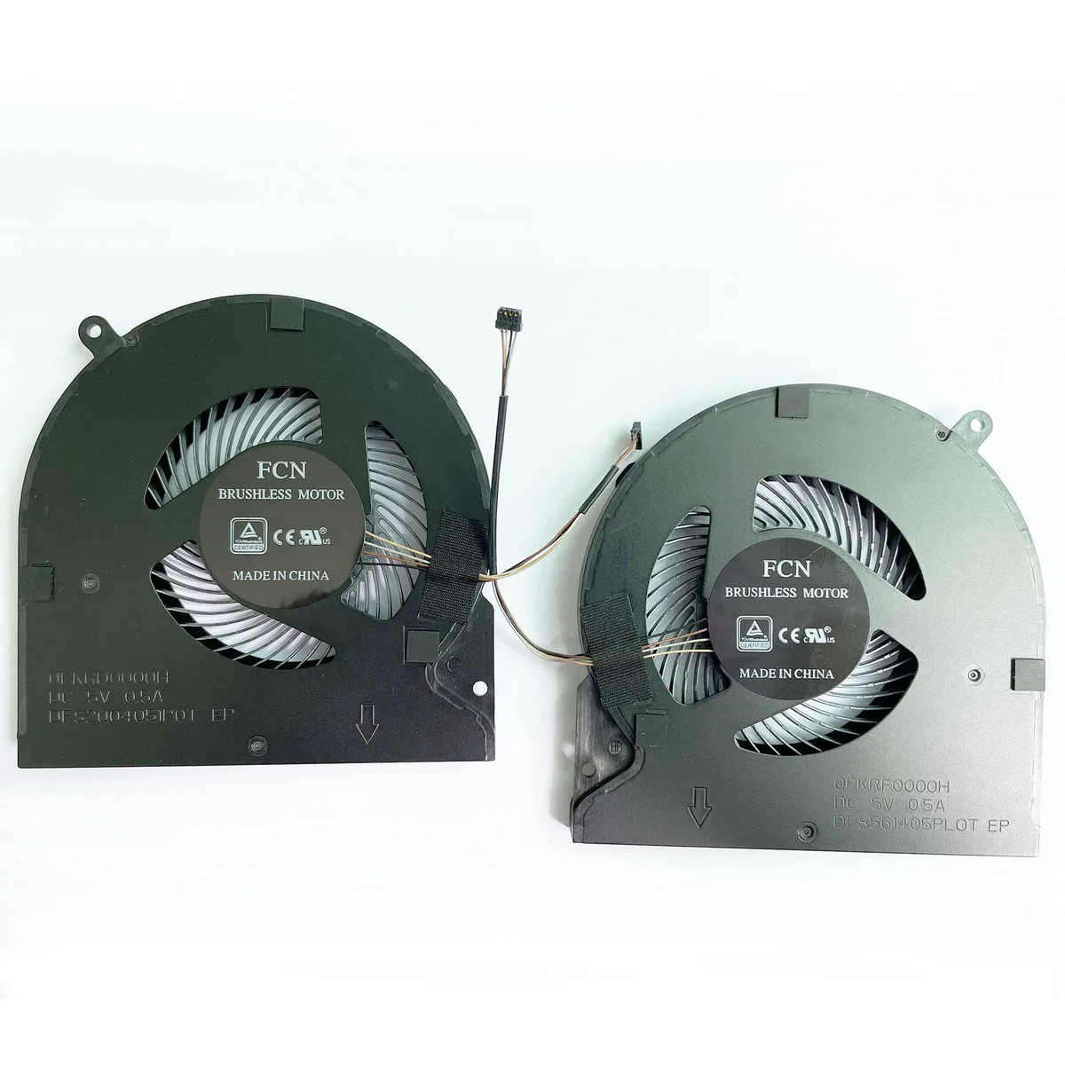 Vszerda Vszerda CPU GPU Cooling Fan Replacement RZ09-0238 2385 2386 288 301 DFS2004051 DFS561405 — product photo