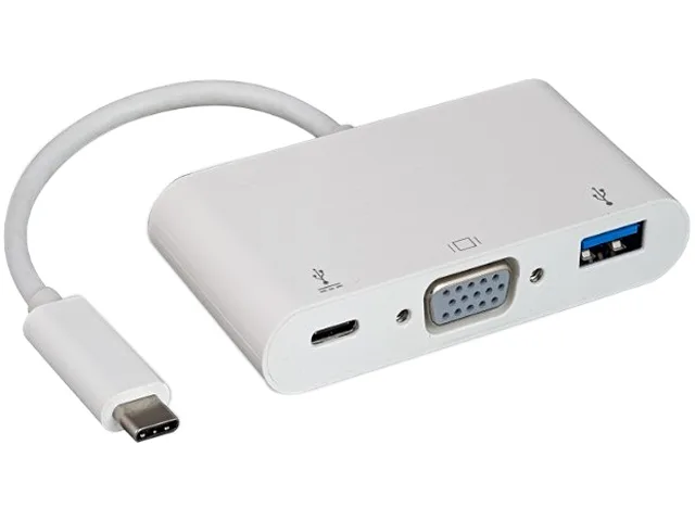 Nippon Labs Nippon Labs 30UC-CVGAU3C USB 3.1 Type-C to VGA USB display adapter — product photo
