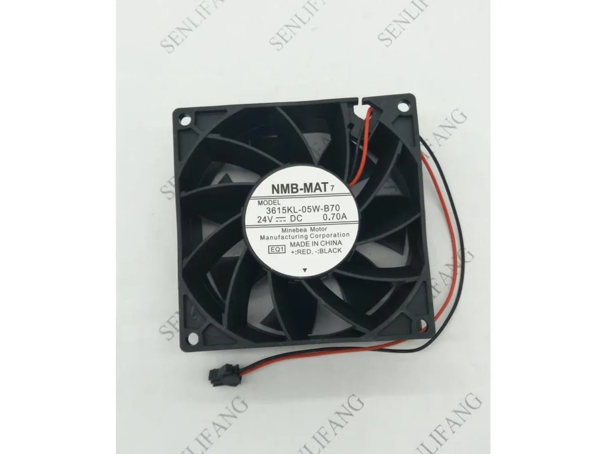 Fans Fans 3615KL-05W-B70 24V .7A 9cm ACS510/550 inverter case fan — product photo