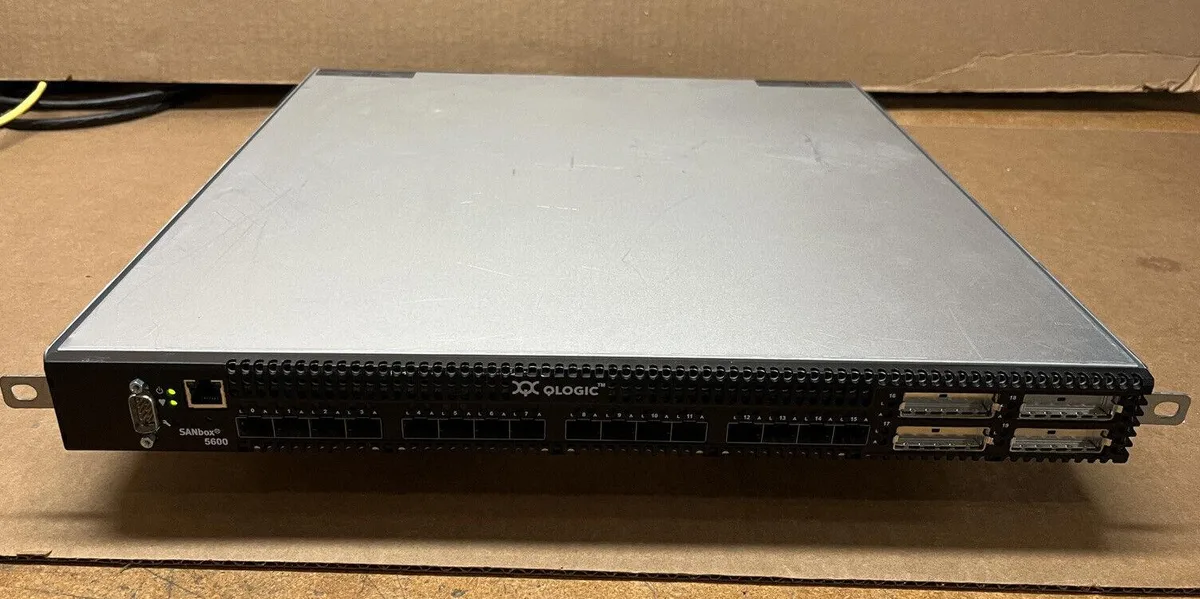 QLogic Corp. QLogic Corp. SB5602Q 20-port 4.24 Gbps Fibre Channel network switch — product photo