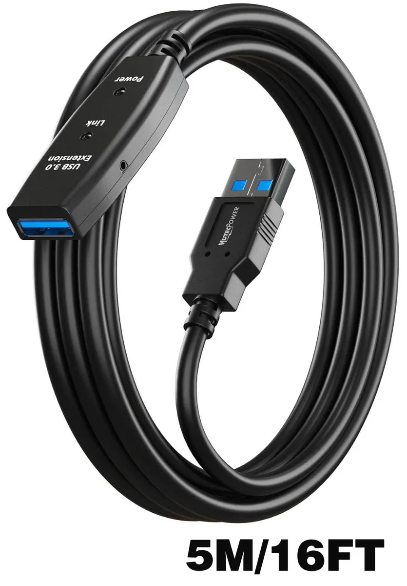 LUOM LUOM U310 USB 3.0 Active Extension Cable A-Male to A-Female 16 Feet — product photo