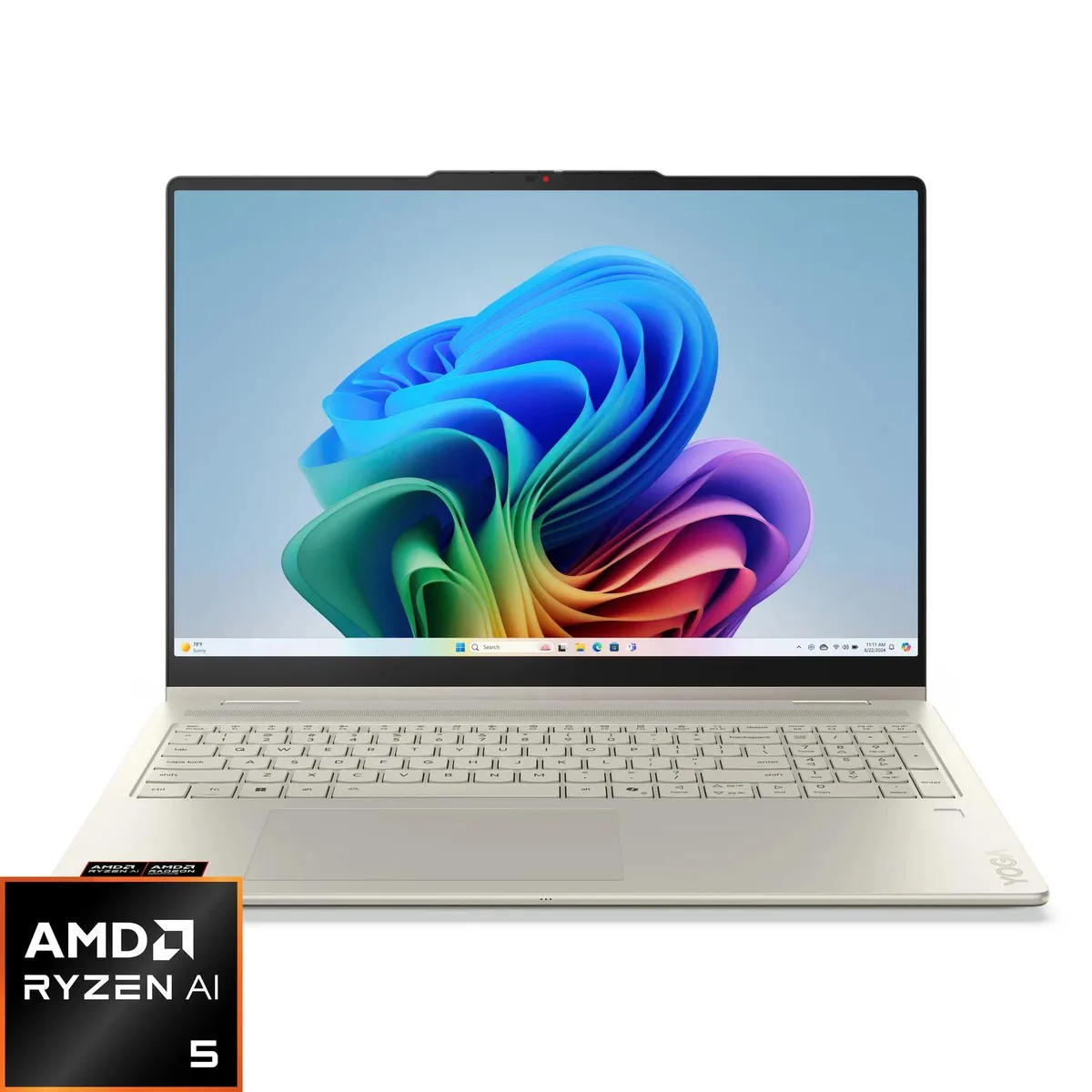 Lenovo Lenovo Yoga 7a 2-in-1 16" AMD Ryzen AI 5 430 16GB 512GB Seashell — product photo