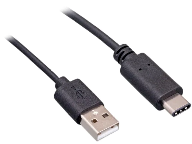 Nippon Labs Nippon Labs 50USB2-CM-AM-6 6 ft usb cable USB-C to USB-A 2.0 480Mbps black — product photo
