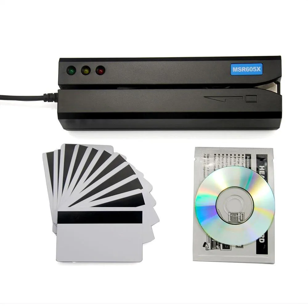 Hetai Tech Hetai Tech MSR605X 8-in-1 USB Magnetic Card Reader Writer — product photo