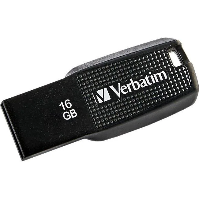 VERBATIM VERBATIM 70875 16GB USB 2.0 Flash Drive Black — product photo