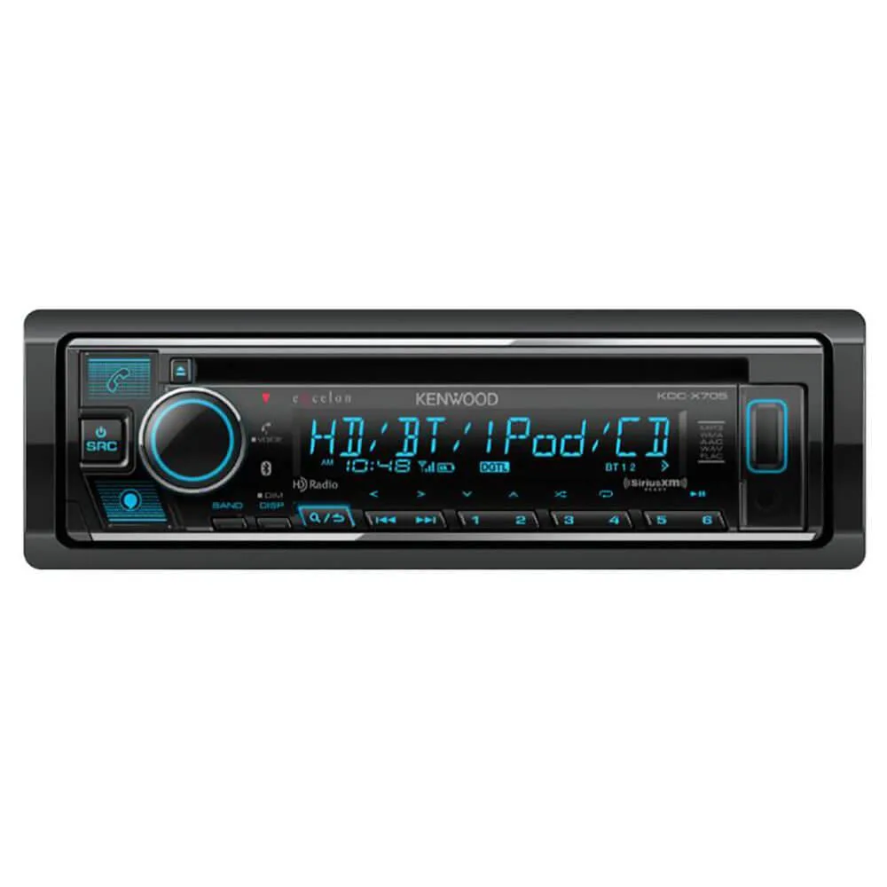KENWOOD Kenwood KDC-X705 CD Receiver with Alexa and Bluetooth — product photo