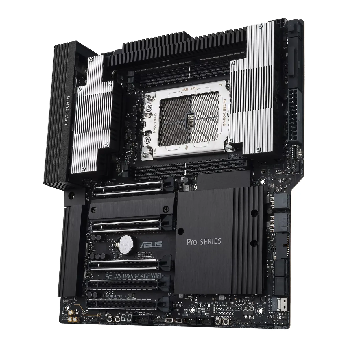 ASUS ASUS PRO WS TRX50-SAGE WIFI-SI WIFI6E AMD motherboard — product photo