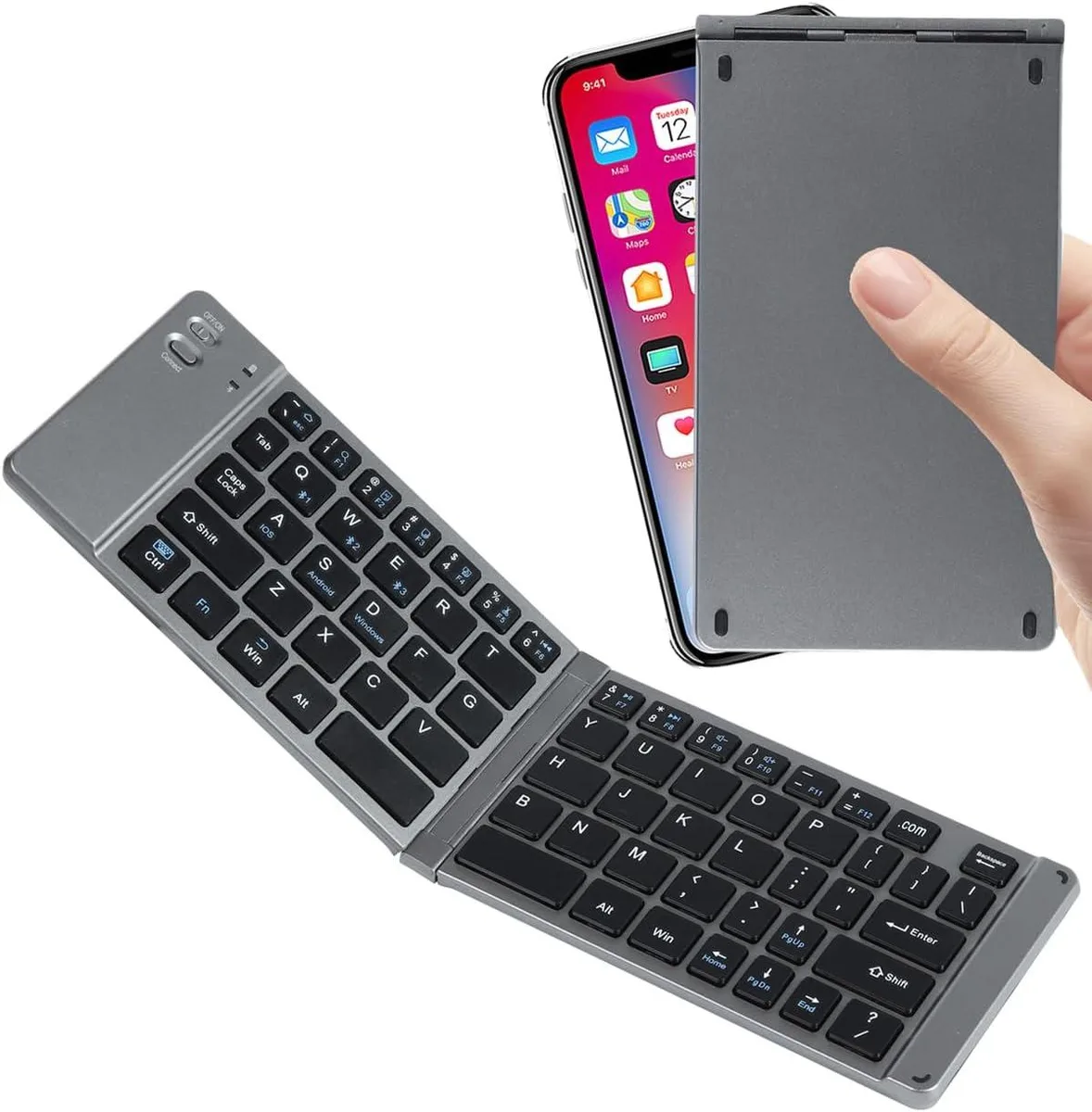 TUKO TUKO Foldable Bluetooth Keyboard Gaming Keyboard 2.4 GHz 10 m — product photo