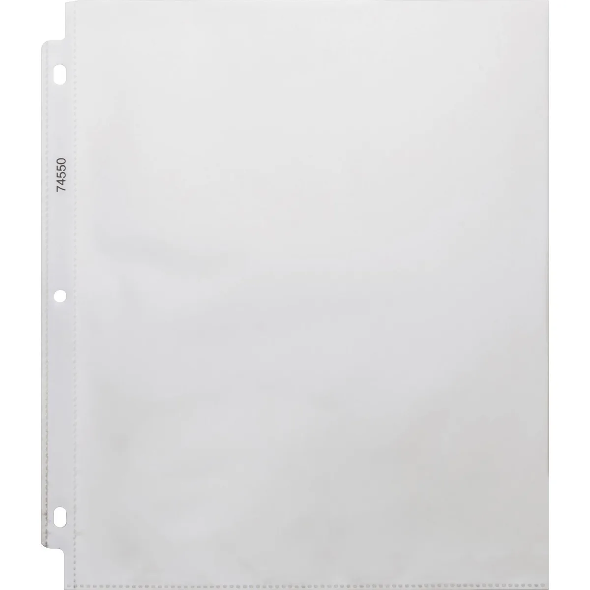 Business Source Business Source 74550 Sheet Protectors 11" x 8-1/2" 3.2 mil 100/Box — product photo