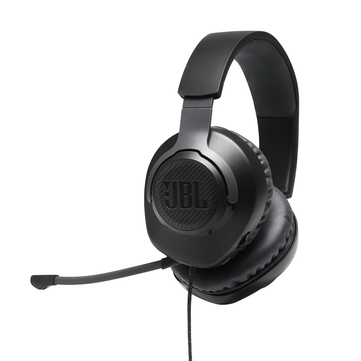 JBL Quantum 100 Wired Over-Ear Gaming Headphones - Black — product photo