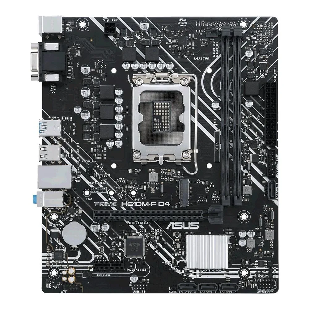 ASUS ASUS PRIME H610M-F D4 Intel motherboard — product photo