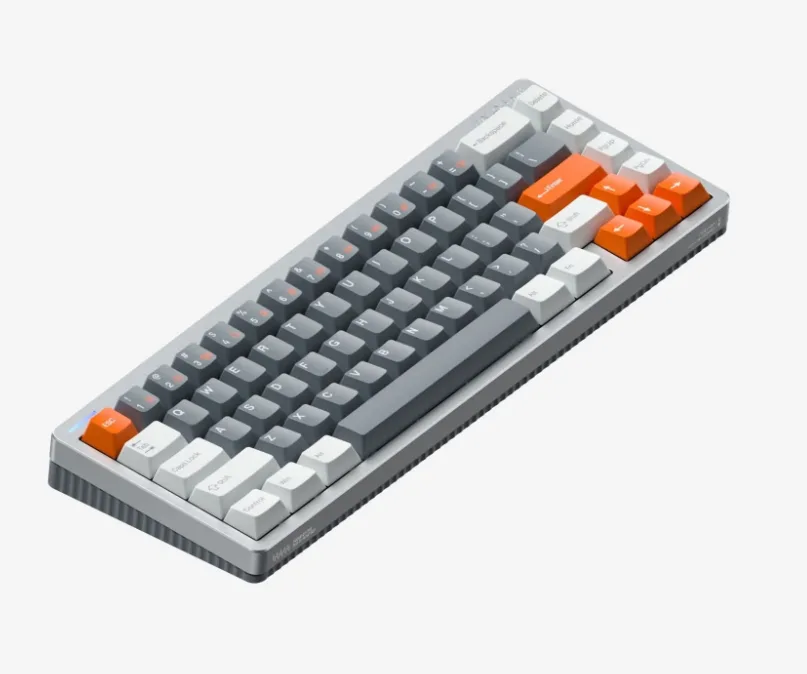 NuPhy NuPhy Halo65 HE Grey Magnetic Jade Pro 65% 67-Key Wired Gaming Keyboard — product photo