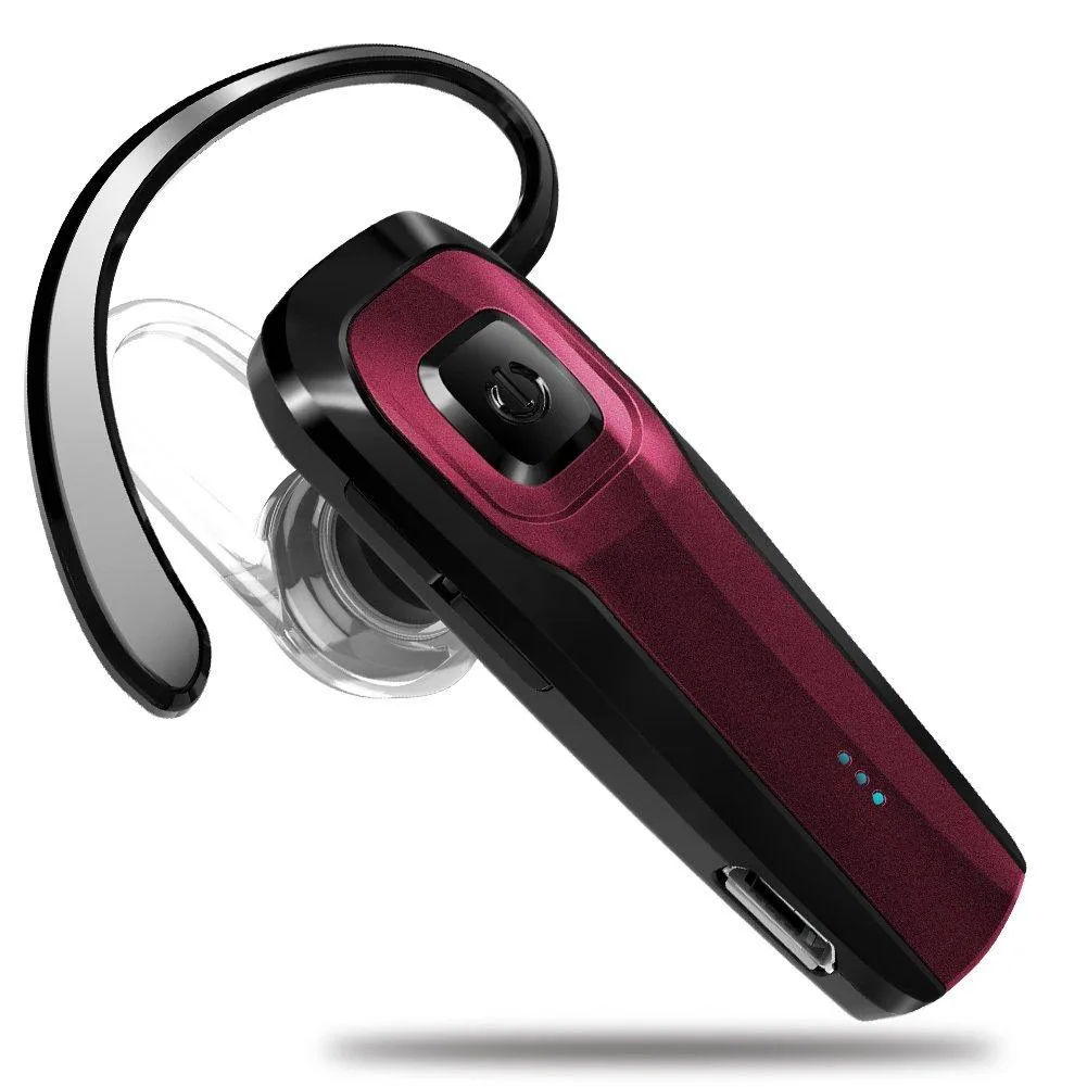 No Sew No Sew M26 Bluetooth headphone, red, 13h battery, 16 ohm, 32.8 ft — product photo