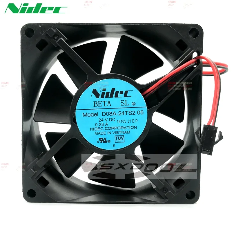 SXDOOL SXDOOL D08A-24TS2 80mm 24V 0.23A case fan — product photo