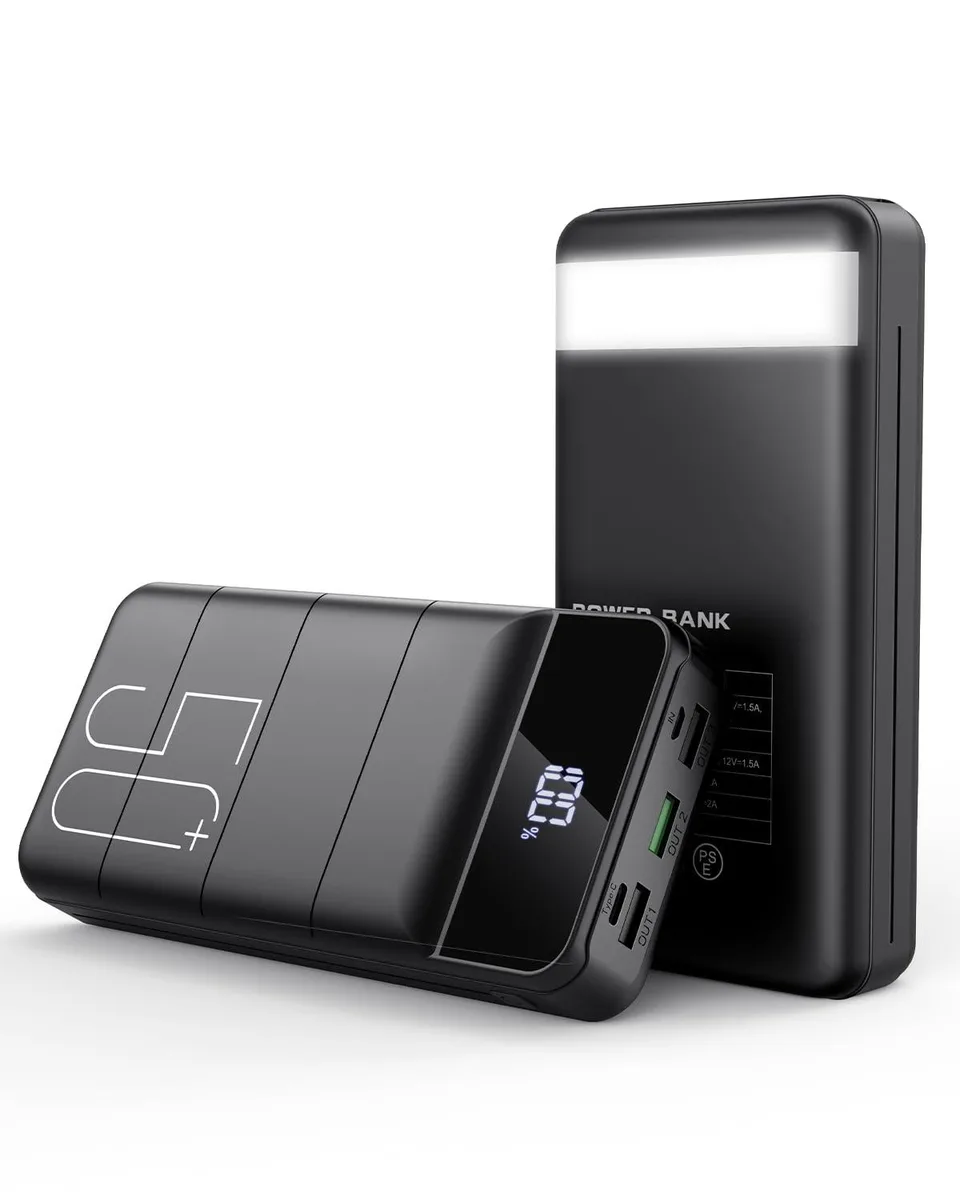 DAOLOT CA5 50000mAh 22.5W Power Bank Black — product photo